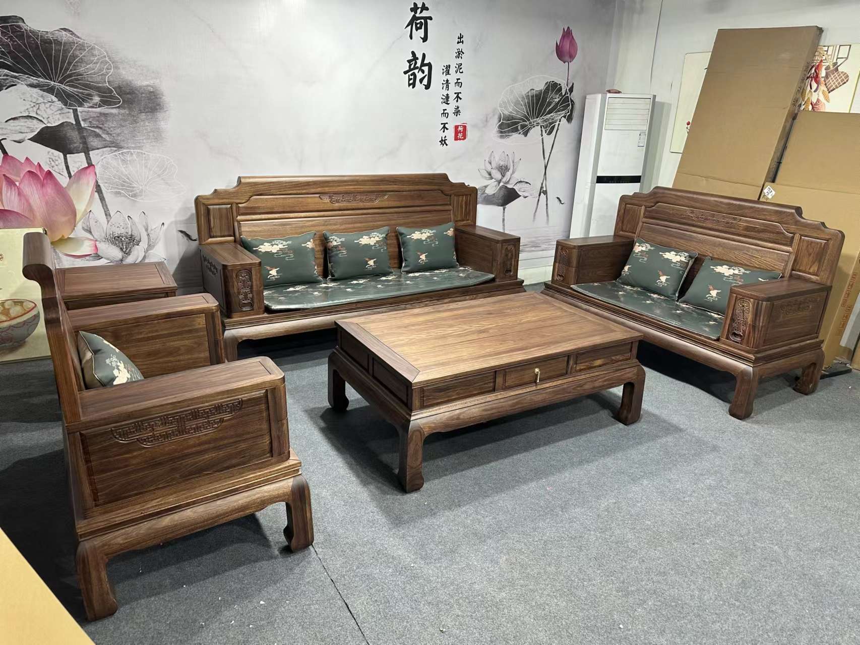 乌金木新中式家具好不好